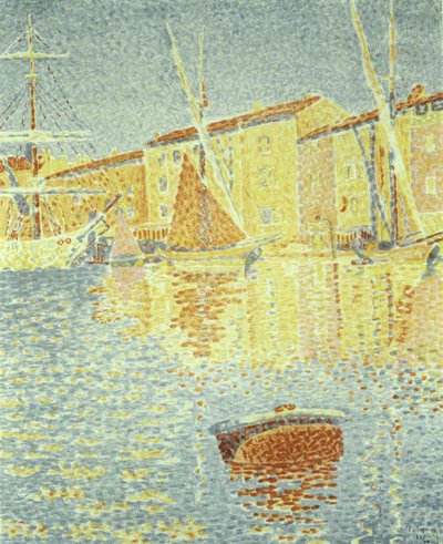 Die Boje, 1894 von Paul Signac